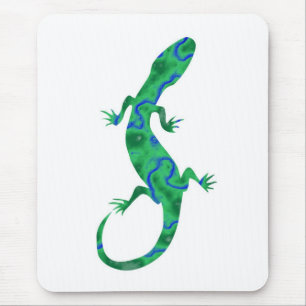 Green Gecko Mousepad