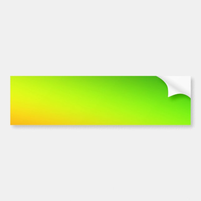 Green gelb orange simple minimal.custom.add your y autoaufkleber (Vorne)
