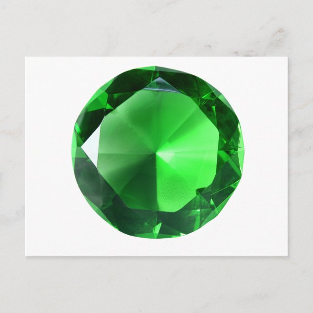 Green Gem Postkarte (Vorderseite)