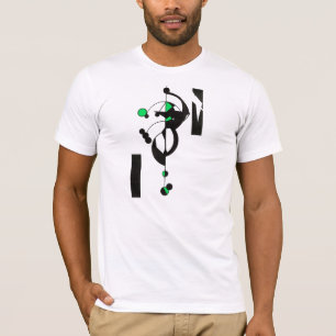 Green Geo Design Men-T - Shirt