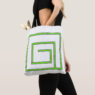 Green Geo White