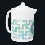 Green Geometric<br><div class="desc">Stilvoll und trendig modernes geometrisches Muster. Hier in den Farben der Meeresbäume,  die für ein absolut elegantes Aussehen sorgen,  präsentiert</div>