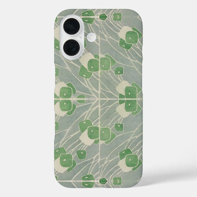 Green Geometric 1915 Hannah Borger Overbeck Case-Mate iPhone Hülle (Rückseite)