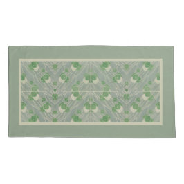 Green Geometric 1915 Hannah Borger Overbeck Kissenbezug