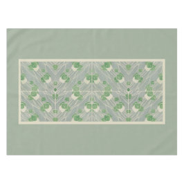 Green Geometric 1915 Hannah Borger Overbeck Tischdecke