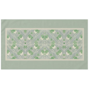 Green Geometric 1915 Hannah Borger Overbeck Tischdecke