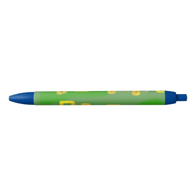 Green Geometric Songwriting Pen Kugelschreiber (Vorderseite)