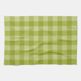 Green Gingham Geschirrtuch