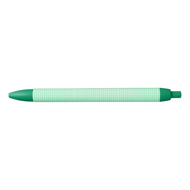 Green Gingham Pen Kugelschreiber (Vorderseite)