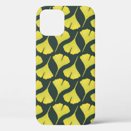 Green Gingko Leaf Nature Lover Botanisches Muster Case-Mate iPhone Hülle