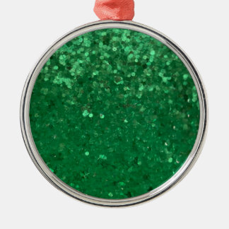 Green Glitter to Customize Ornament Aus Metall
