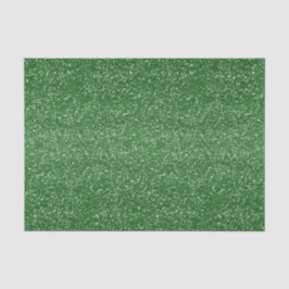 GREEN GLITZER SEOK MARDI GRAS SEIDENPAPIER