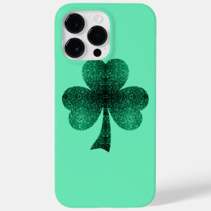 Green Glitzern Kleeblatt St Patrick'Day türkis Case-Mate iPhone Hülle