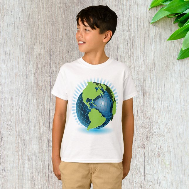 Green Globe T-Shirt (Von Creator hochgeladen)