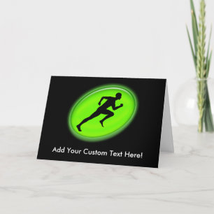 Green Glow Fitness und Personal Training Logo Karte