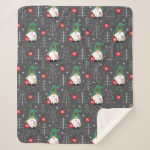 Green Gnome Christmas Tree Ornaments Muster Sherpadecke