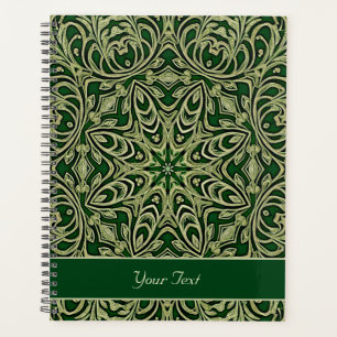 Green Gold Decorative Planer