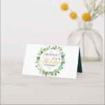 GREEN GOLD FOLIAGE WREATH STAR BAR BAT MITZVAH PLATZKARTE<br><div class="desc">Wenn Sie weitere Anpassungen oder andere passende Artikel benötigen,  kontaktieren Sie mich bitte unter info@yellowfebstudio.com</div>