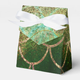 Green & Gold Shimmer Meerjungfische Scala Geschenkschachtel