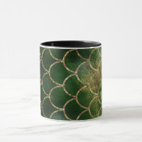 Green & Gold Shimmer Meerjungfische Scala