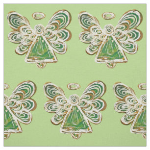 Green Golden Guardian Angel Kunststoffe Stoff