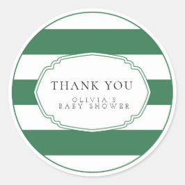 Green Golf Geschenkstift Runder Aufkleber