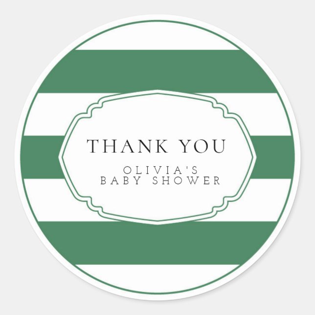 Green Golf Geschenkstift Runder Aufkleber (Vorderseite)