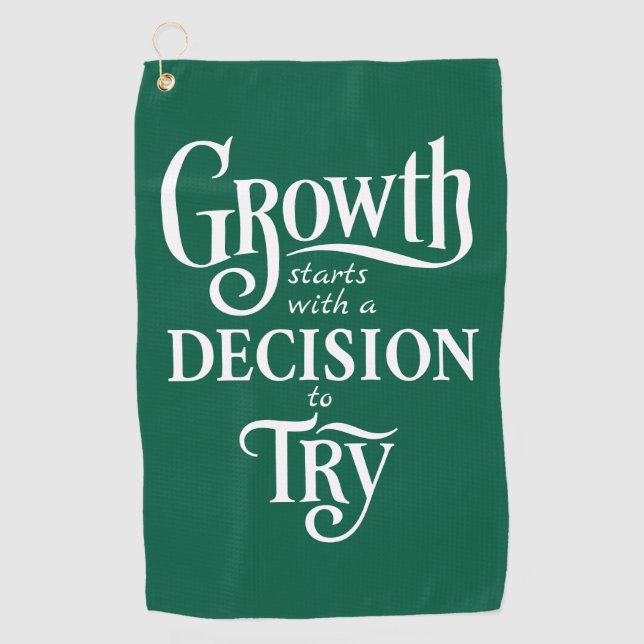 Green Golf & Sport Handtuch (Vorderseite)