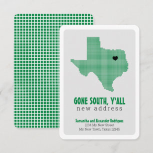 Green Gone South, Y'All Moving Ankündigung