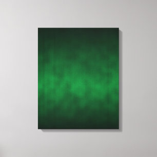 Green Gothic Ombre Hintergrundkunst Leinwanddruck