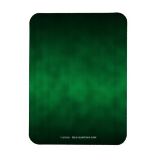 Green Gothic Ombre Hintergrundkunst Magnet