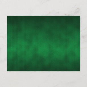 Green Gothic Ombre Hintergrundkunst Postkarte