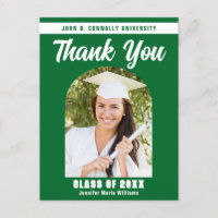 Green Graduate Foto Arch Abschluss Vielen Dank