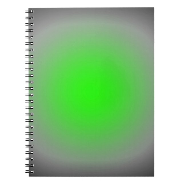 Green & Gray Focus Notizblock (Vorderseite)