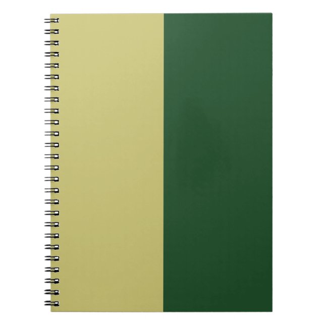 Green & Green CUSTOM University Notizblock (Vorderseite)