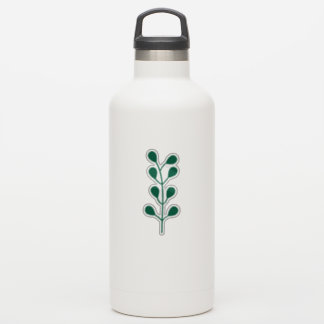 Green Greenery Branch Cutom Cut Transparent Aufkleber