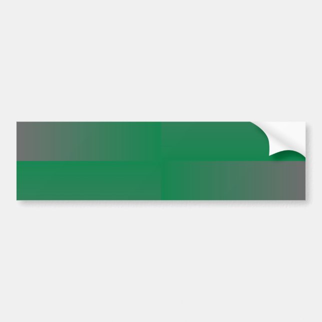 Green Grey Squares Autoaufkleber (Vorne)