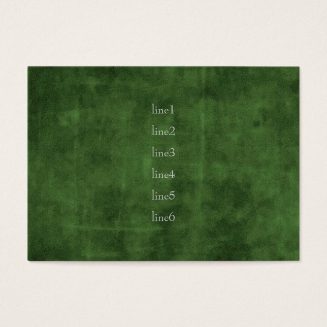 Green Grunge Party Card (Vorderseite)