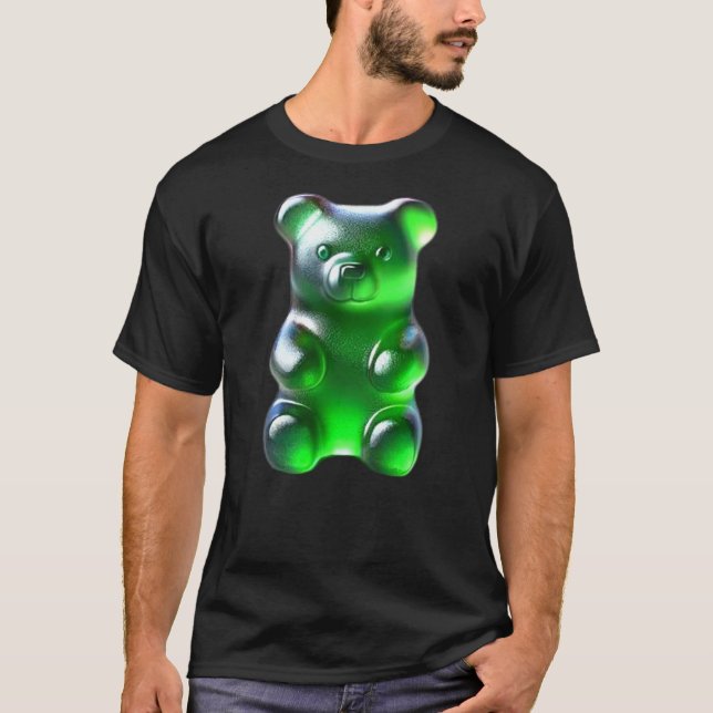 Green Gummy Bear T-Shirt (Vorderseite)