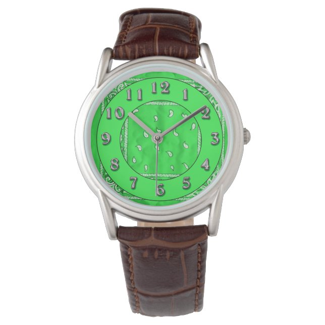 Green Hanky Watch Armbanduhr (Vorderseite)