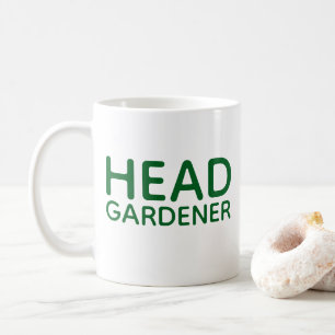 Green Head Gardener Kaffee Tasse