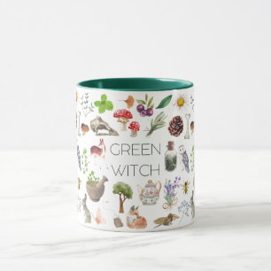 Green Hexe-Tasse Tasse