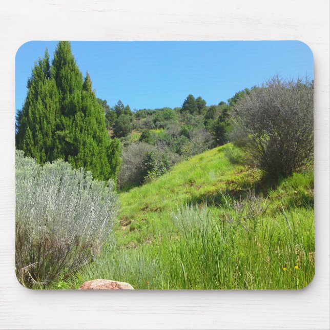 Green Hill Mouse Pad Mousepad (Vorne)