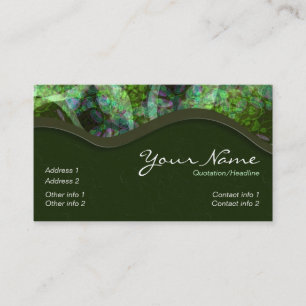 Green Hills Business Card Visitenkarte