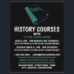 Green History Book, History Course Advertising Flyer<br><div class="desc">Green History Book,  History Course Werbung Flyer durch den Business Card Store.</div>