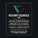 Green History Book, History Course Advertising Flyer<br><div class="desc">Green History Book,  History Course Werbung Flyer durch den Business Card Store.</div>