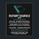 Green History Book, History Course Advertising Flyer<br><div class="desc">Green History Book,  History Course Werbung Flyer durch den Business Card Store.</div>
