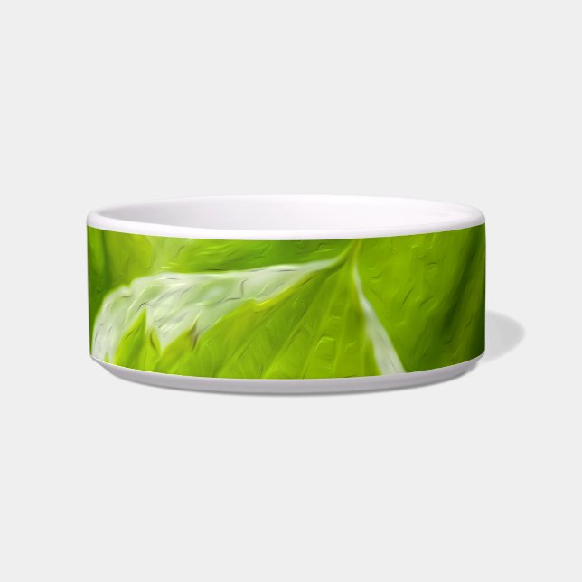 Green Hosta-Blätter Napf (Vorderseite)