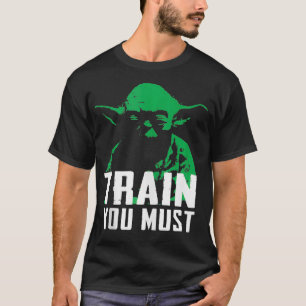 Green Hue Train Sie müssen Portrait T-Shirt