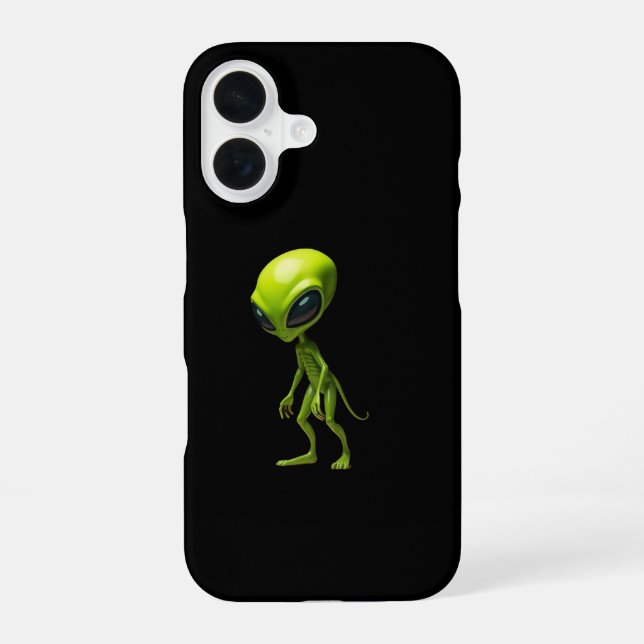 Green humanoid iPhone 16 hülle (Rückseite)
